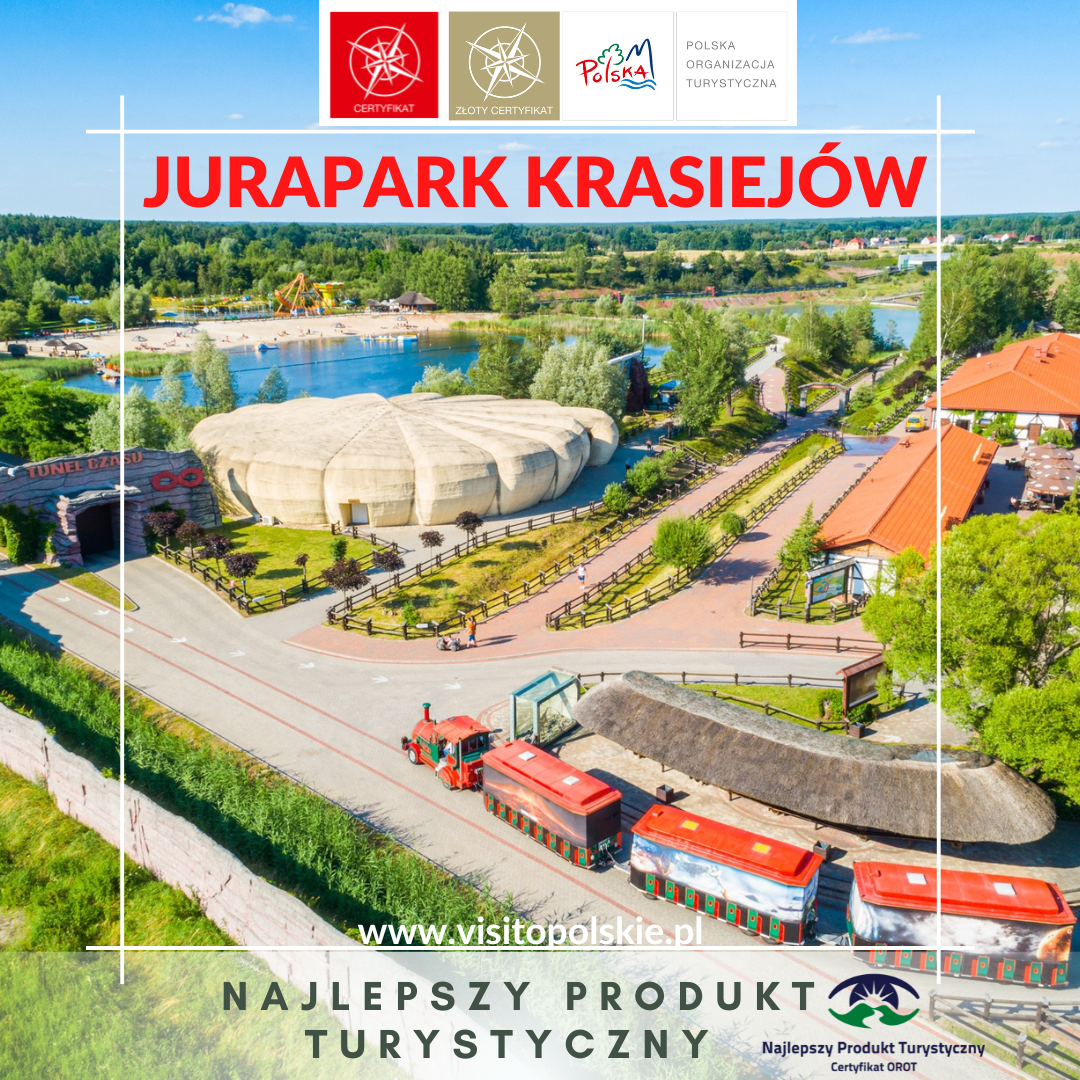 Złoty Certyfikat POT - JuraPark Krasiejów