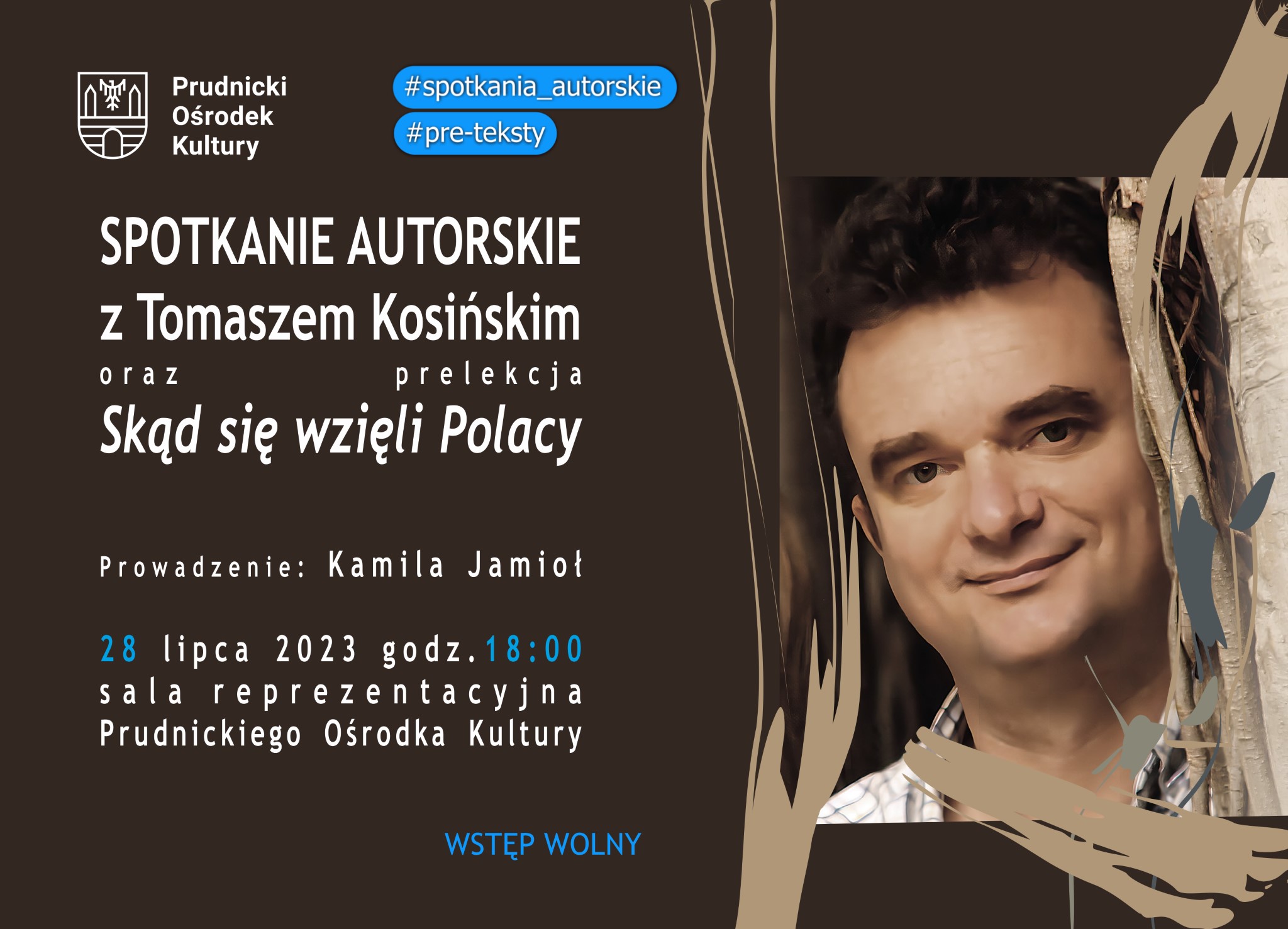 SPOTKANIE AUTORSKIE Z TOMASZEM J. KOSIŃSKIM 