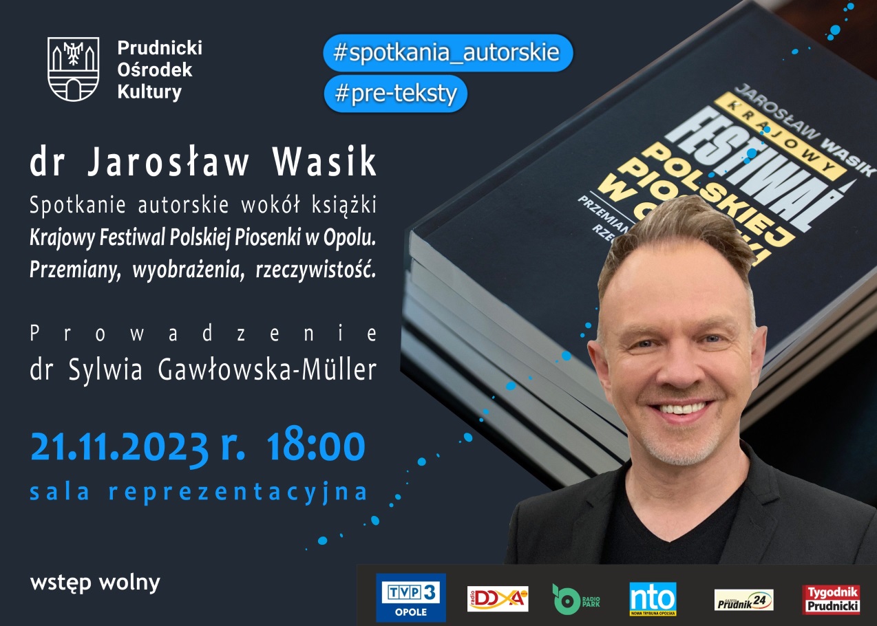 PRUDNIK | SPOTKANIE AUTORSKIE Z DR. JAROSŁAWEM WASIKIEM