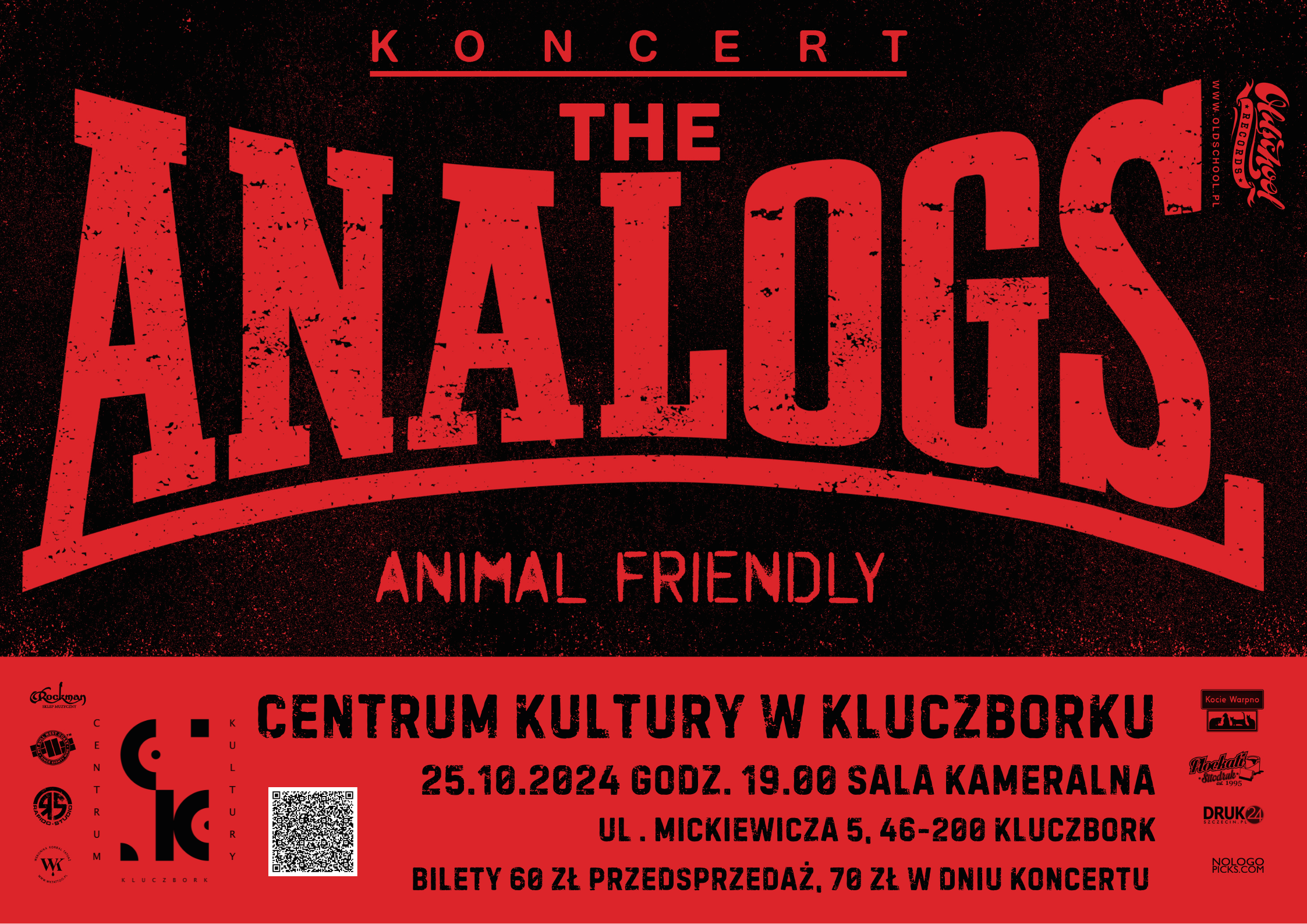 KLUCZBORK | KONCERT ZESPOŁU "THE ANALOGS"