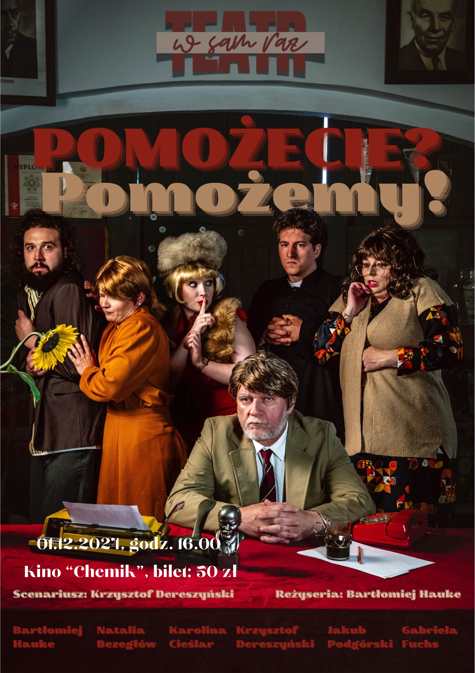 KĘDZIERZYN KOŹLE | SPEKTAKL TEATRALNY PT. "POMOŻECIE? POMOŻEMY!"