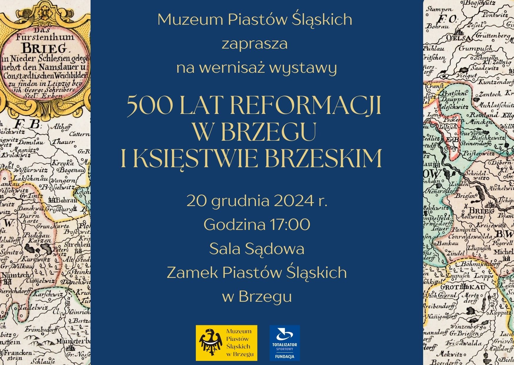 BRZEG | WERNISAŻ WYSTAWY "500 LAT REFORMACJI W BRZEGU I KSIĘSTWIE BRZESKIM"