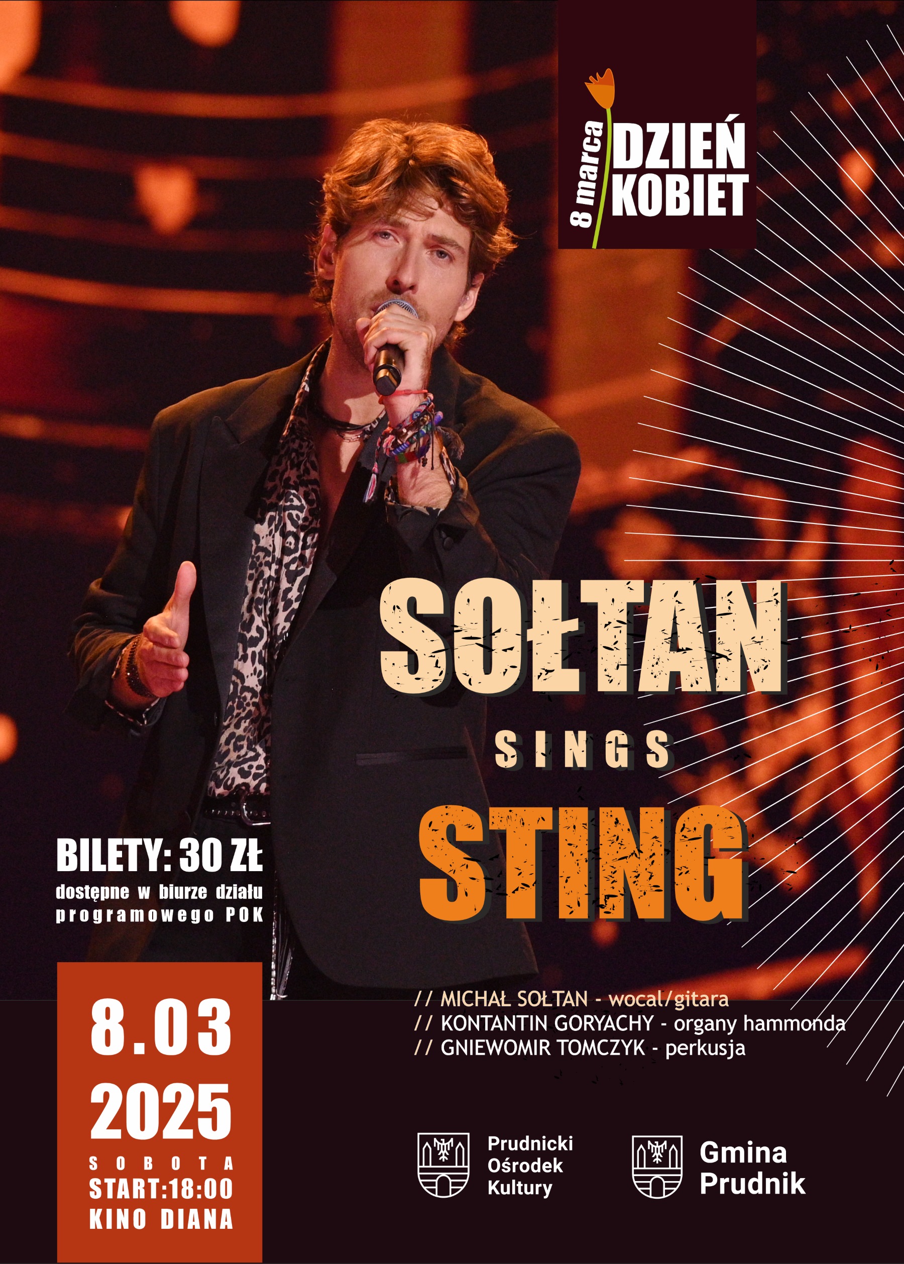 PRUDNIK | KONCERT: "SOŁTAN SINGS STING"