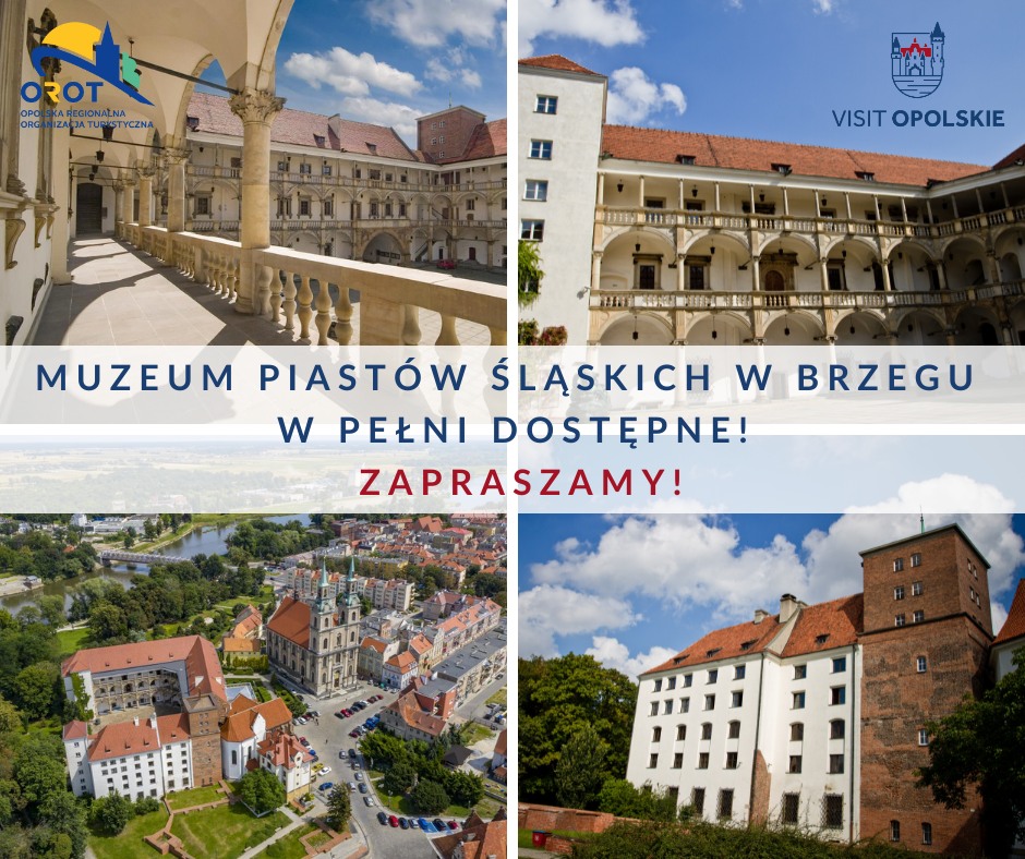 Muzeum Piastów Śląskich w Brzegu zaprasza na niezapomnianą podróż w czasie! 🏰👑

Odkryj unikalne artefakty związane z Piastami i zobacz, jak wpłynęli oni na rozwój Śląska. Wystawy angażują zmysły i gwarantują niezapomniane wrażenia dla gości w każdym wieku! 🎨🖼️ 

Nie przegap również specjalnych wystaw tematycznych oraz warsztatów, które poszerzą Twoją wiedzę o historii regionu. 📝✨

To idealny pomysł na wycieczkę z rodziną! Nie czekaj, przyjdź i zobacz!

Opolska Regionalna Organizacja Turystyczna - OROT  Poland Travel Turystyczne Opolskie Województwo Opolskie Polska Organizacja Turystyczna Forum Regionalnych Organizacji Turystycznych