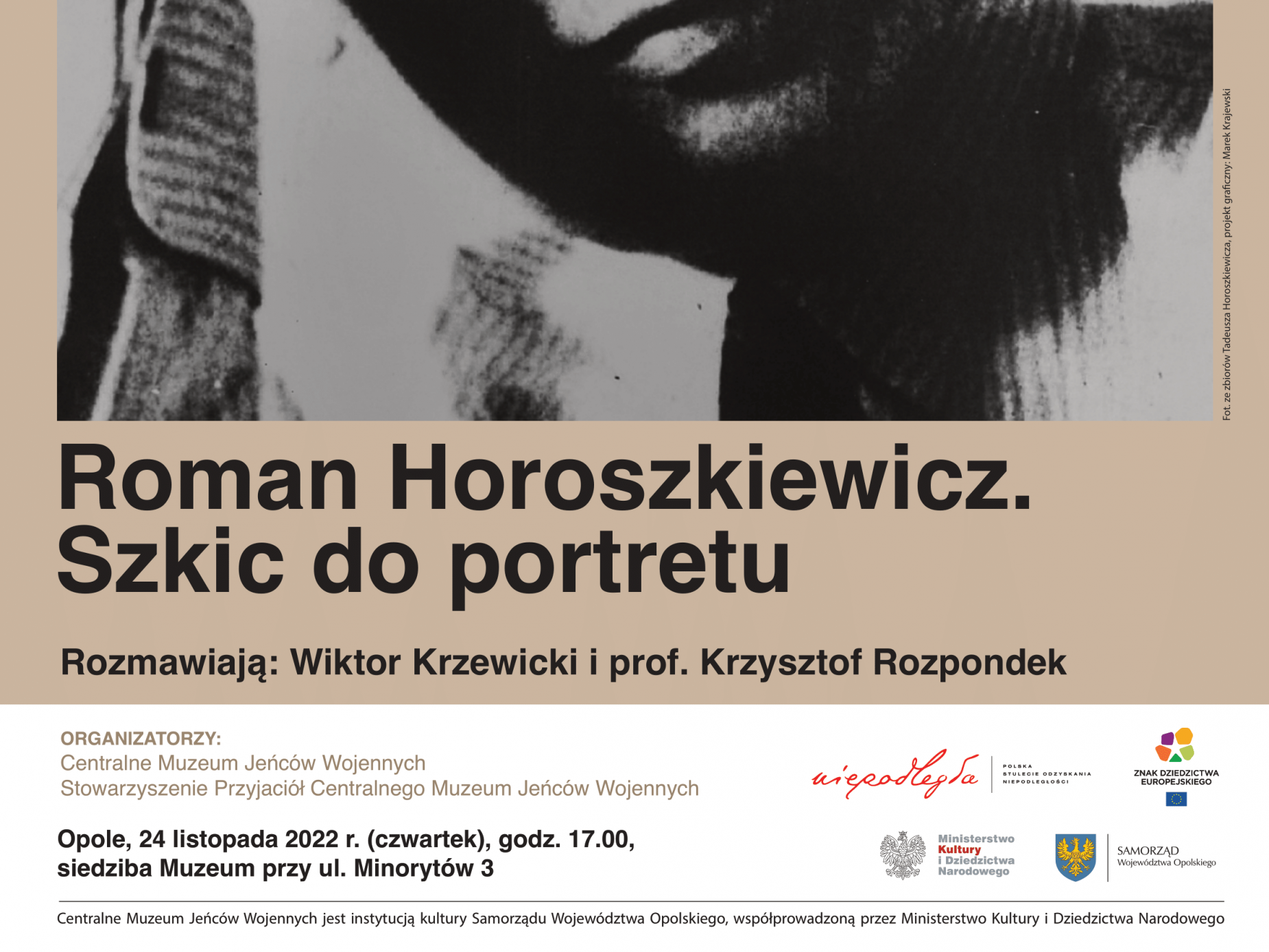 Spotkanie z cyklu "Twarze Opola" pt. "Roman Horoszkiewicz. Szkic do portretu"