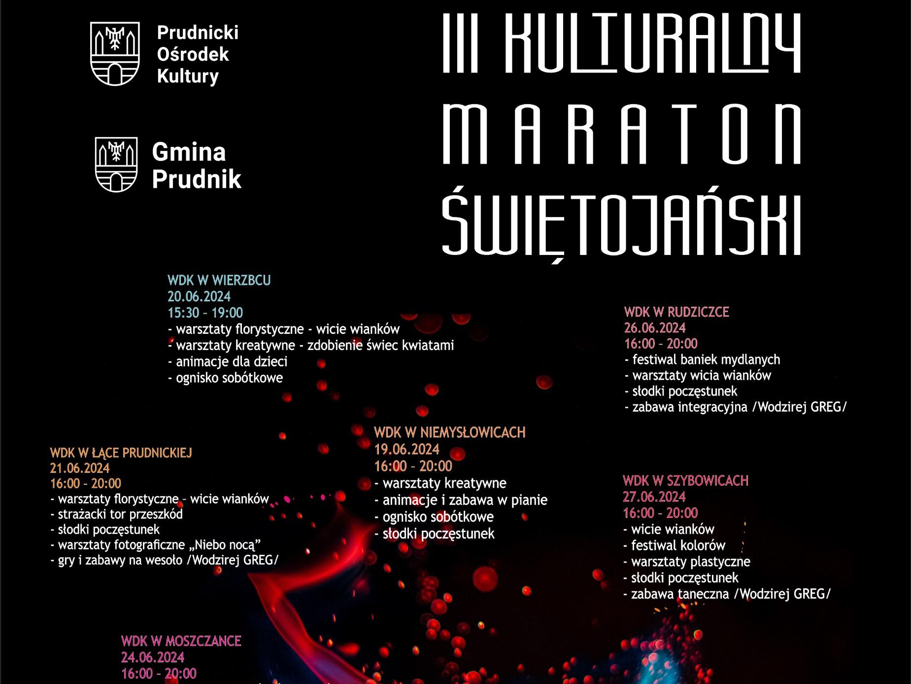 PRUDNIK | III KULTURALNY MARATON ŚWIĘTOJAŃSKI